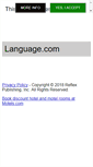Mobile Screenshot of language.com