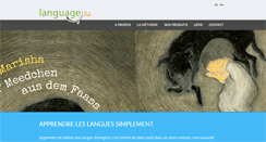 Desktop Screenshot of language.lu